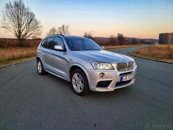 BMW X3 x-drive, 190kw, M-Packet, původ čr, TOP STAV