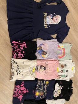 Trička a šaty 134/140