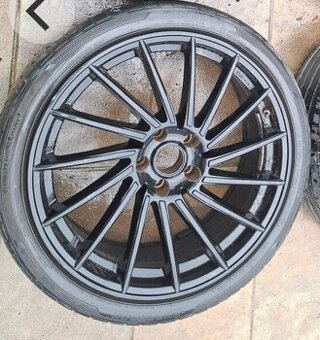 Prodám krásné obuté alu kola 5X112 r19