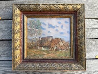 Obraz J. Honsa “Borová 1917”