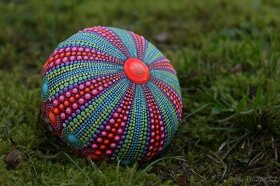 Mandala "Duhové pohlazení" DotArt akryl