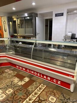 Chladící prosklený pult zn,ZOIN JY25B - Italy