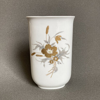 Oválná porcelánová váza 18 cm, Alka Kunst Kaiser