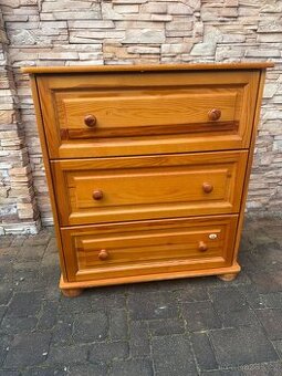 Dětská komoda (přebalovací pult) z masivu