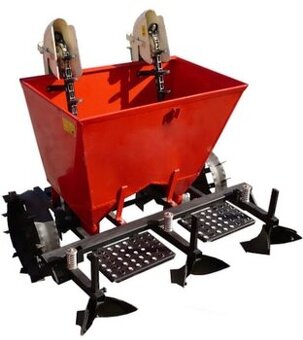 Dvouřádkový sazeč brambor