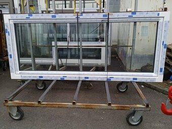 Balkonové dveře pravé, bílé, 2240x950, poz.115