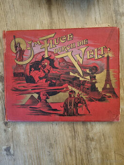 Německá kniha Im Fluge durch die Welt