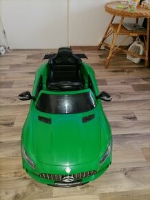 mamido Elektrické autíčko Mercedes GTR-S zelené - 1