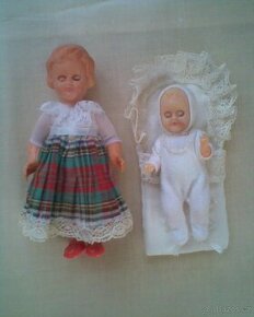 Retro mrkací panenky