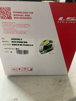 Prodam helmu LS3 FF325 Strobe Zone, XL (61-62)