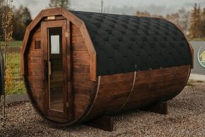DOVOZ GRATIS - Sudová sauna, sauna, venkovní sauna, fínska