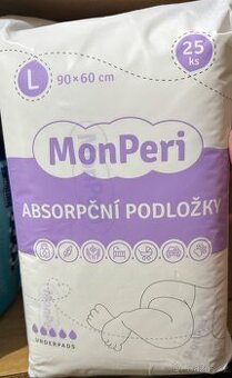 Monperi Přebalovací podložky L 60x90cm (25ks)