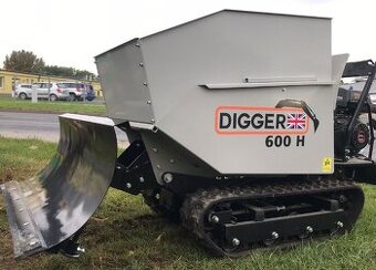 dumper, pásový dumper, stavební kolečko, železný kůň