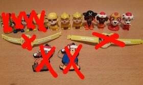 Figurky/náramky Paw patrol/Tlapková patrola