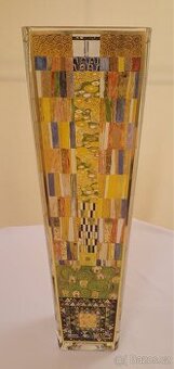 Velká skleněná váza Gustav Klimt (GOEBEL)