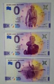 0€ / 0 euro suvenírová bankovka Francia Funes