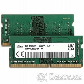 16GB RAM - 2x8GB DDR4 3200 pro notebooky
