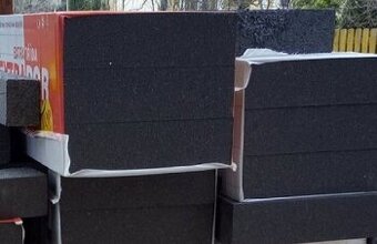 šedý Fasádní Polystyren EPS 70F v tl:,16cm a 20cm