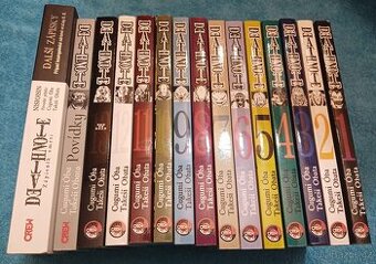 Prodám Death Note 1-13, povidky, zápisky