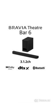 Soundbar Sony Bravia Theatre Bar 6,Nový, Záruka