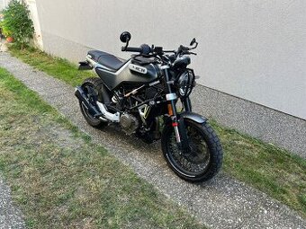 Husqvarna svartpilen 401 k&n, fuelx, doplňky