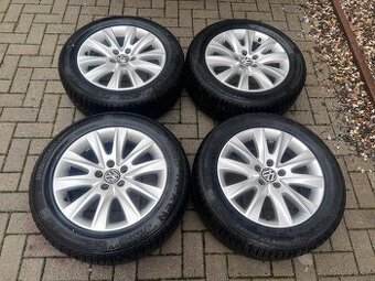 Alu Kola VW 5x112 r17 et43, Zimni Pneu 235/55/17.