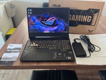 HERNÍ Asus GTX 1650-RGB-Ryzen 5-15.6"FHD-SSD 512GB-RAM 16GB