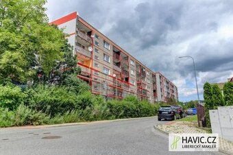 Pronájem bytu 2+kk, 39,75 m2, Liberec XII-Staré Pavlovice