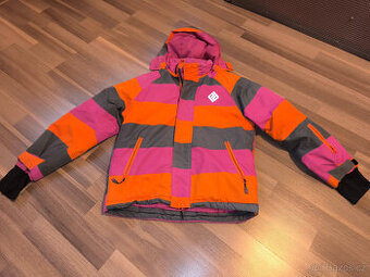 Dětská zimní bunda vel. 134