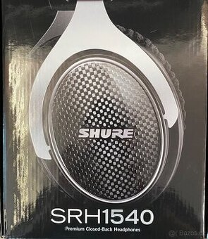 Shure SRH 1540, 2x kabel, náhr. náušníky, redukce, krabice