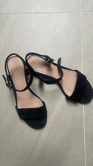 Dámské/dívčí sametové sandály, vel.38