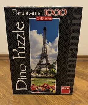 Dino Puzzle Panoramic Eiffelova věž na jaře