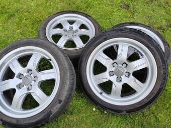 Alu kola Audi 5x112 17' včetne letních pneu N blue HD plus
