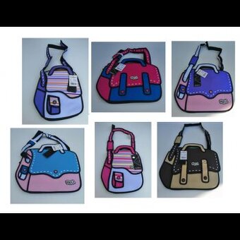 Tašky Nell Carsyn 2D a Cassidy 2D (6ks komplet)