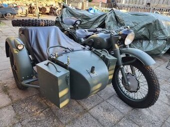 Dněpr,Ural M72 po renovaci 55 ročník