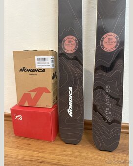 NOVÝ skialpový set Nordica Santa Ana 88 Unlimited (158)+ váz
