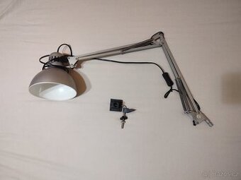 IKEA Tertial pracovní lampa, stříbrná