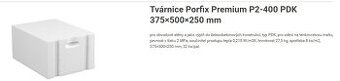porobetonové tvárnice Porfix Premium tl. 375 mm