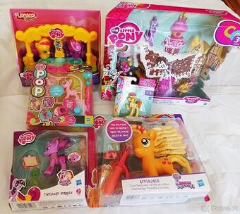 6 ks sada hraček,nové, na přeprodej/Vánoce My Little Pony od