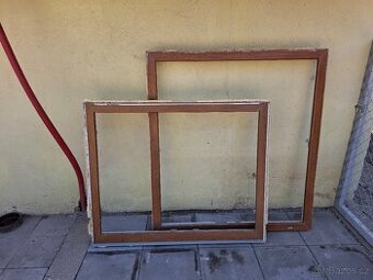 Plastové okno zlatý dub starší