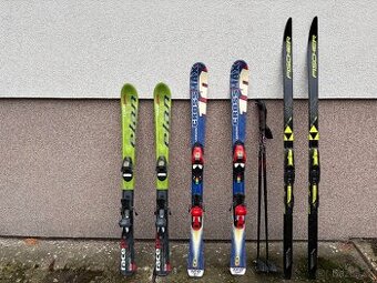 Dětské lyže 110, 120, běžky Fischer Sprint RCS 140 cm