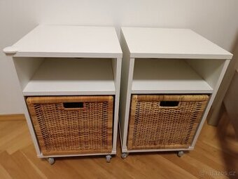 2x noční stolek IKEA