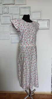 Bavlněné šaty s kotvami