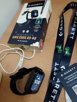 Dětské chytré hodinky Garett Essa Go 4G, řemínek, NOVÉ