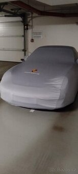 Originální plachta na auto Porsche – TOP stav