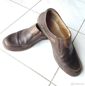 Pánské vycházkové kožené boty. Vel.45