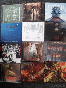 NABÍDKA CD TRASH DEATH BLACK METAL HARD AND H . ČESKÉ I CIZÍ