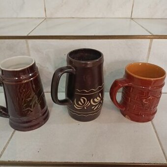 Korbele na pivo keramika