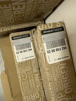 Originál RENAULT tlumiče přední a zadní (viz foto a text)