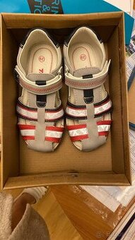 Chlapecké sandály s vícebarevným suchým zipem TAMS